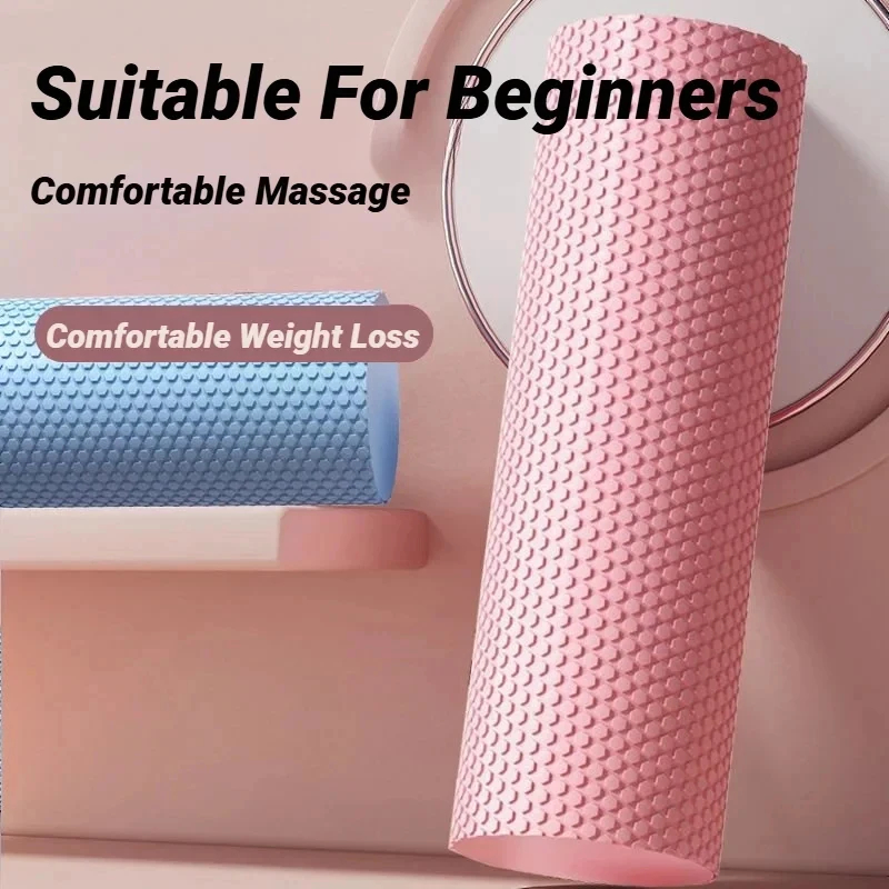 Muscle Roller Stick - Hexagonal EVA Foam Yoga Roller, 10cm