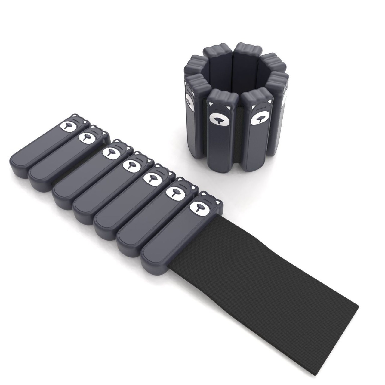 Running Gear Equipment - 09 Silicone Sports Fitness Running Bracelet