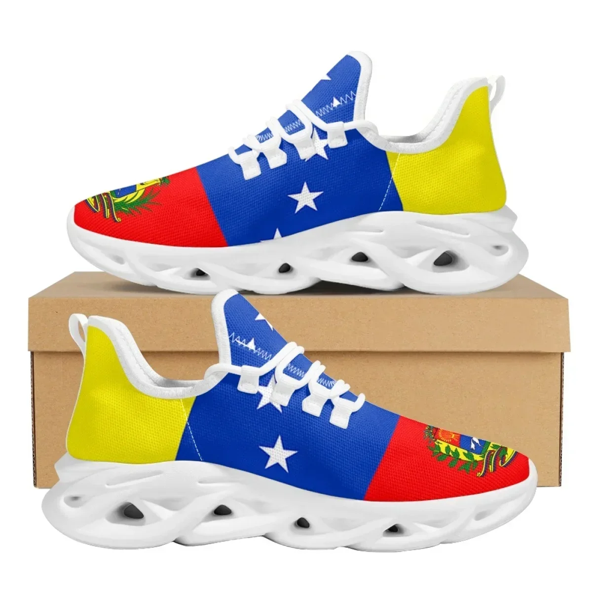 Venezuela Flag Sneakers for Wo - đánh giá và giá Running Gear Ladies