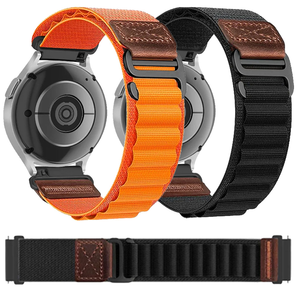 18/20/22mm Nylon+Leather Strap - đánh giá và giá Runners Gear