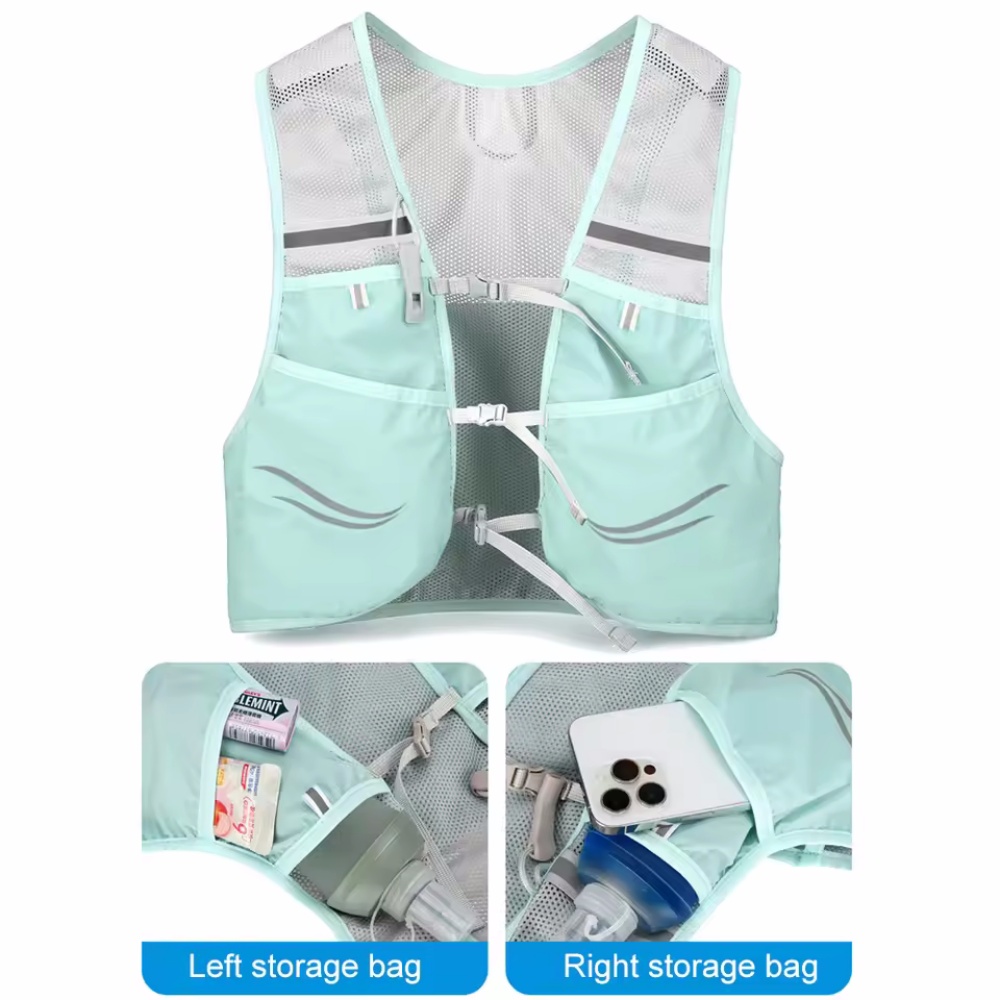 Reflective Running Vest Hydrat - đánh giá và giá Running Hydration Vest