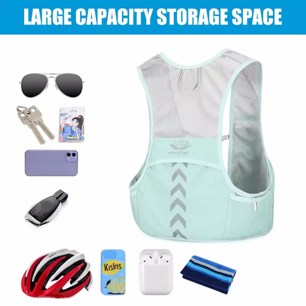 Reflective Running Vest Hydrat - đánh giá và giá Running Hydration Vest