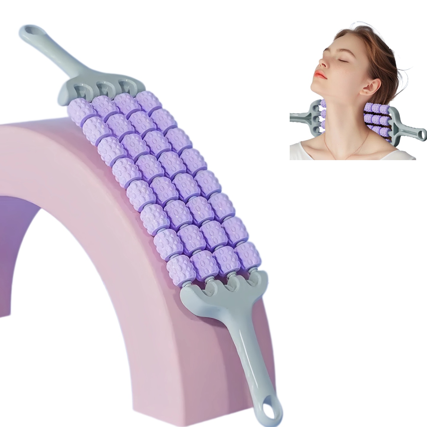 3/4-row Rollers Massager Handh - đánh giá và giá Muscle Roller Stick