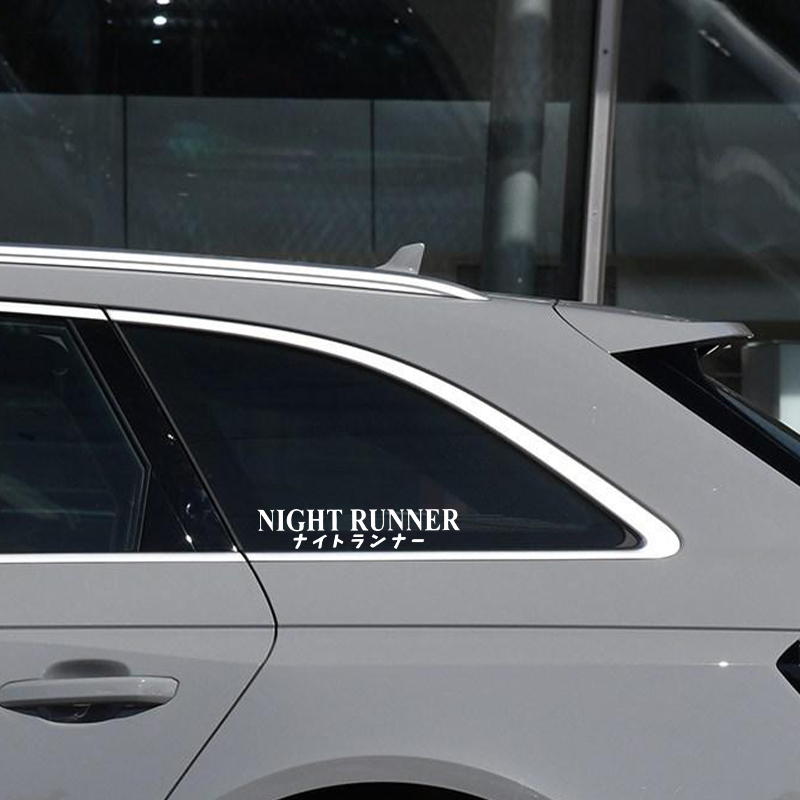 G004 20x4CM Car Sticker NIGHT  - đánh giá và giá Runners Gear