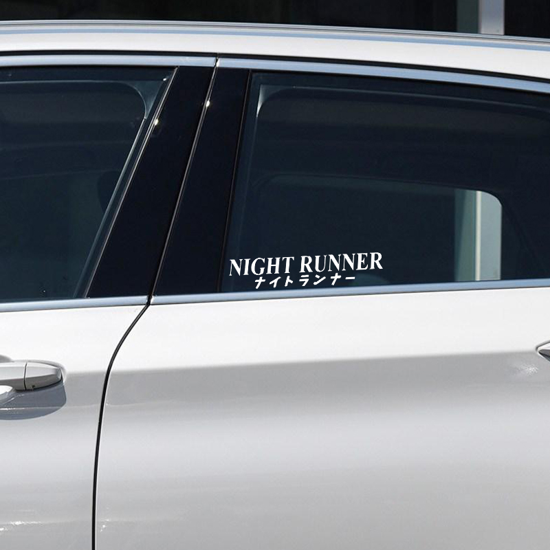 G004 20x4CM Car Sticker NIGHT  - đánh giá và giá Runners Gear