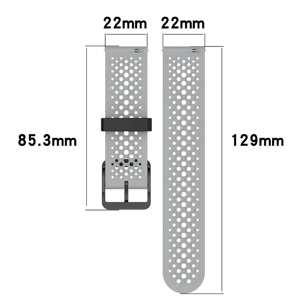 20/22mm Silicone Strap for Hua - đánh giá và giá Runners Gear