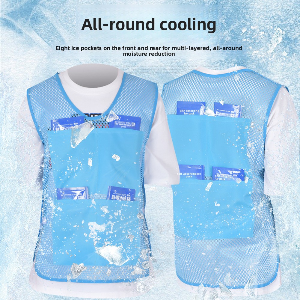 Summer Cooling Vest With 8 Gel - đánh giá và giá Energy Gel Pack