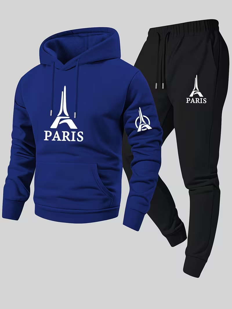 Paris Men's Urban Casual Two-P - đánh giá và giá Running Gear Autumn