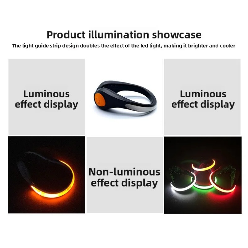 New Luminous Shoe Clip Light L - đánh giá và giá Running Gear Equipment
