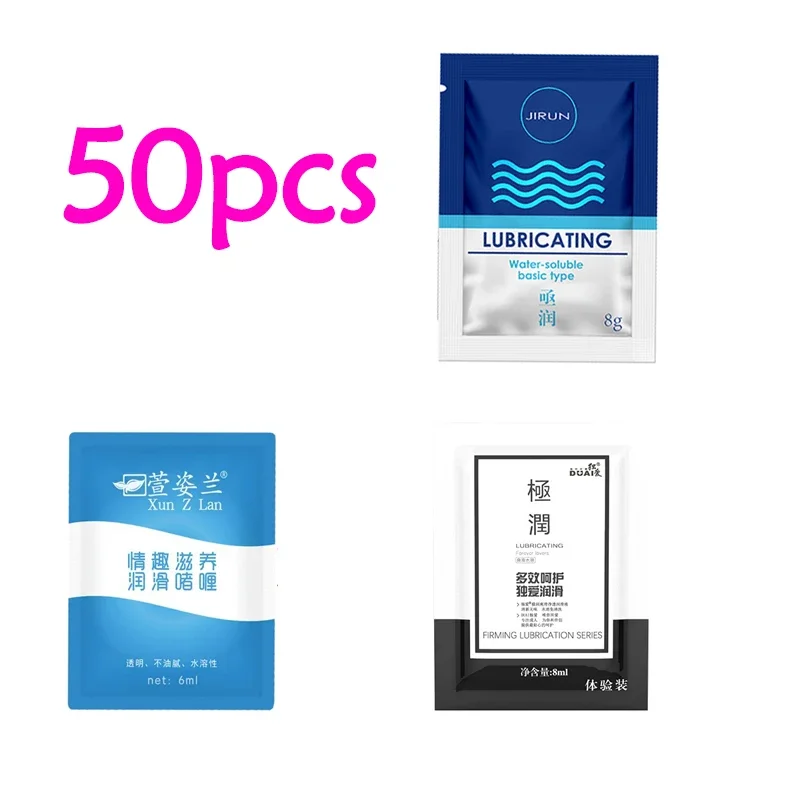 50Pcs Water Based Intimate Lub - đánh giá và giá Energy Gel Pack