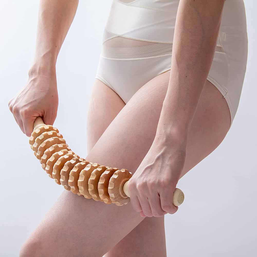 Curved Wood Massage Roller Sti - đánh giá và giá Muscle Roller Stick