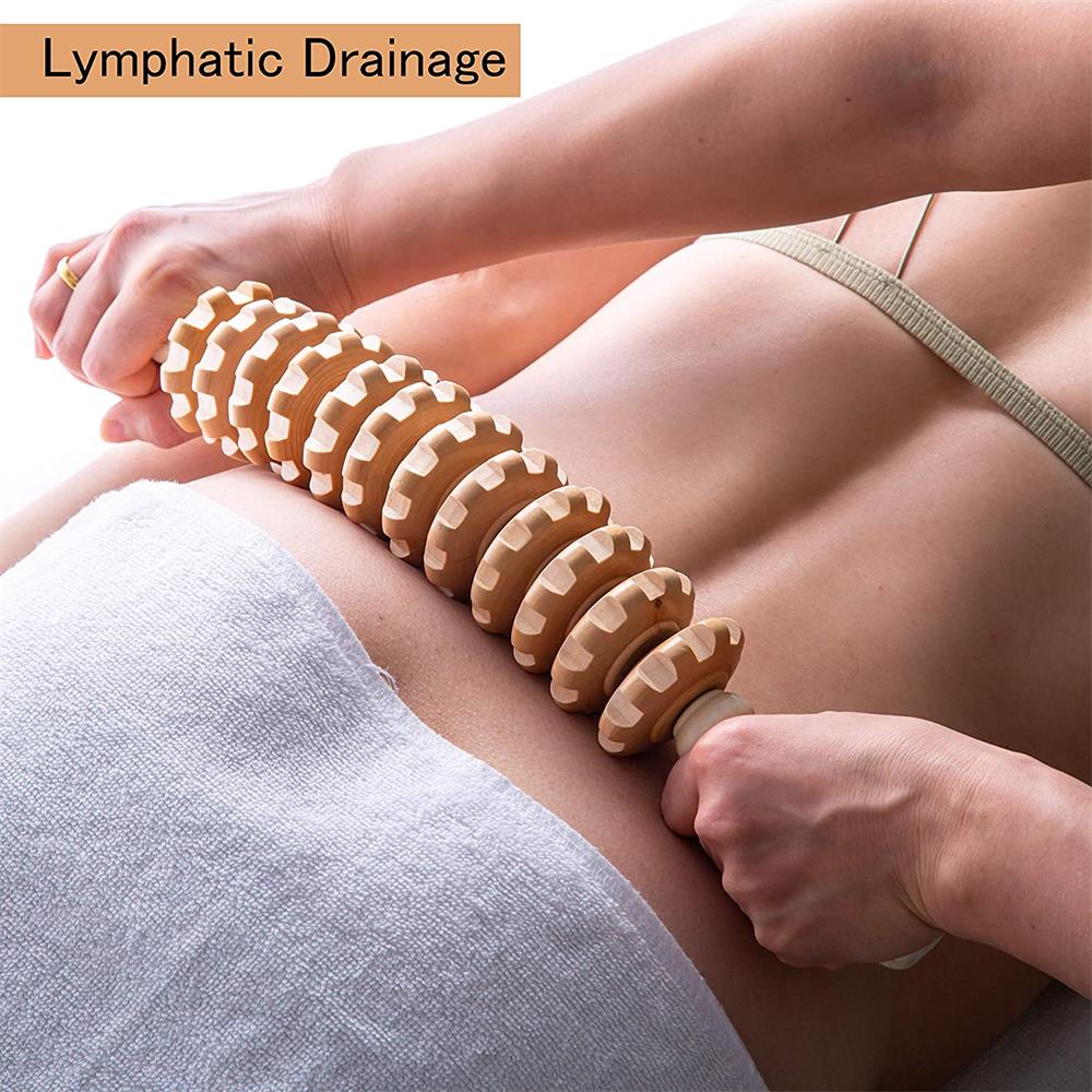 Curved Wood Massage Roller Sti - đánh giá và giá Muscle Roller Stick