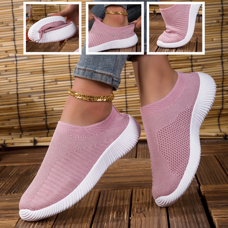 Women's Sneakers Breathable Kn - đánh giá và giá Running Gear Ladies