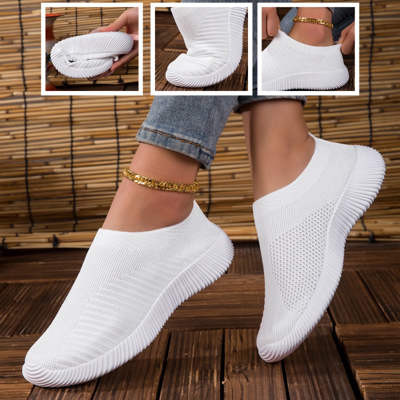 Women's Sneakers Breathable Kn - đánh giá và giá Running Gear Ladies