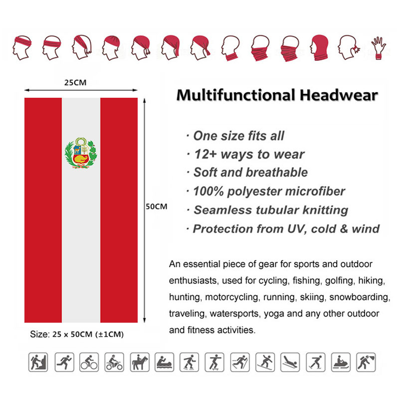 Brand New  Peruvian Flag Patte - đánh giá và giá Running Gear Autumn