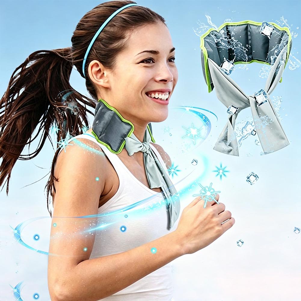 Reusable Cooling Ice Neck Wrap - đánh giá và giá Energy Gel Pack