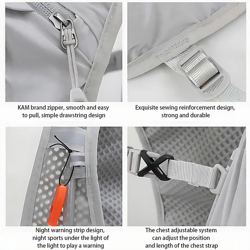 Ultra-Light Hydration Vest Bac - đánh giá và giá Running Hydration Vest